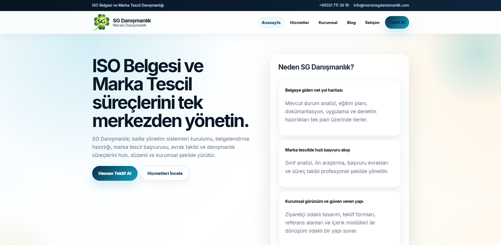 Mersin SG Danışmanlık
