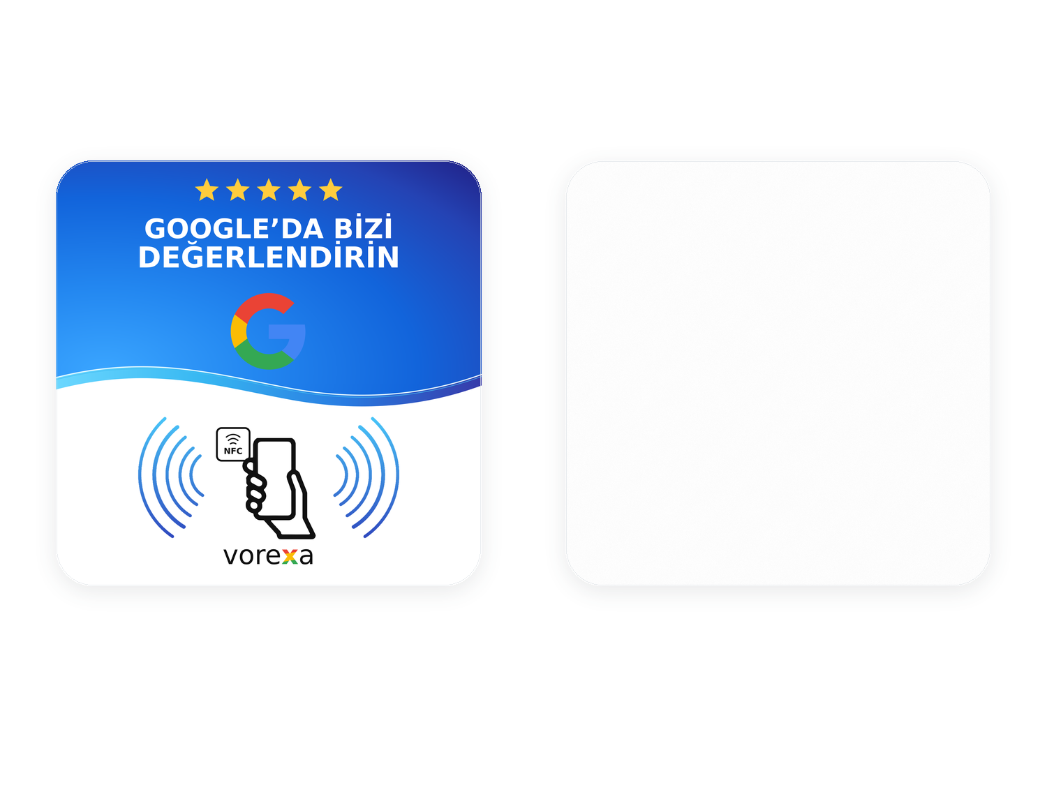 Google Yorum Kartı (NFC)